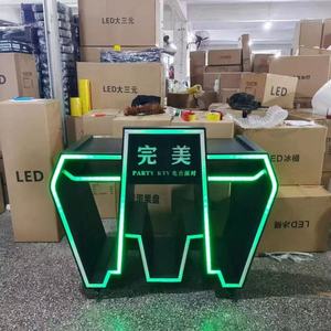 Металлический столик для бара с подсветкой - Product Image 2