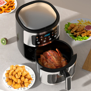 Pantalla táctil de gran capacidad para uso doméstico de alta calidad, inteligente, Simple, 10L, olla para freír profunda sin aceite - Product Image 3