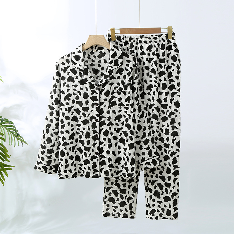 Mucca in bianco e nero