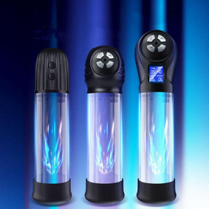 Masturbador Masculino Eléctrico Bomba de Pene con 6 Intensidades Modos de Succión Juguetes Sexuales para Entrenador de Pene Ayuda con Tamaño Más Grande - Product Image 1