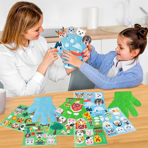 Groothandel Vilt Story Vinger Marionetten Boerderij Insectendierentuin Oceaan Polair Dier Verhaaltijd Vroeg Leren Rollenspel Voor Kinderen - Product Image 5