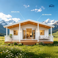 Maison Intégrée Moderne Préfabriquée Modulaire pour Hôtels de Glamping, Complexes Hôteliers et Logements Vacanciers