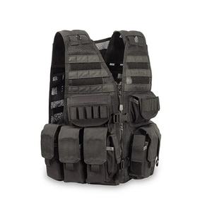 Gilet tactique de chasse noir Artex personnalisé, professionnel, en polyester, pour l'extérieur, avec équipement de sécurité, entraînement, Molle, avec accessoires - Product Image 1