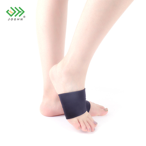 Calcetines elásticos JOGHN para <span class=keywords><strong>dolor</strong></span> <span class=keywords><strong>en</strong></span> el talón, tacones antideslizantes para mujer, calcetines con almohadillas metatarsianas, vendajes elásticos altos, calcetines de Pilates antideslizantes - Product Image 6