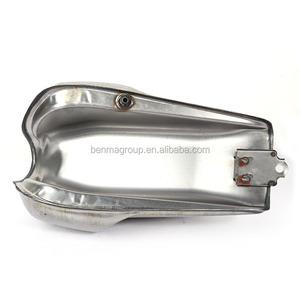 Serbatoio Carburante Moto Vintage Cafe Racer in Metallo Grezzo 17-18L per <span class=keywords><strong>Honda</strong></span> Gb250 - Product Image 4