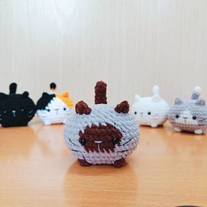Kaiyue lindo gato juguetes Tinny Amigurumi animales juguetes <span class=keywords><strong>para</strong></span> niños ganchillo <span class=keywords><strong>aguja</strong></span> creaciones usando tela de algodón regalos <span class=keywords><strong>para</strong></span> niños - Product Image 3