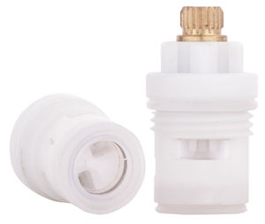 Robinet M18*1.5 à quart de tour, design <span class=keywords><strong>moderne</strong></span>, en laiton, avec cartouche en céramique, angle de rotation maximal de 90 degrés, garantie de 3 ans, entrée d'eau centrale - Product Image 1