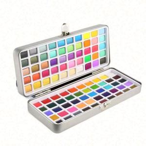 130 Premium Watercolor Paint Art <b>Sets</b> Watercolour Paint <b>Set</b> Artist Grade - Product Image 1
