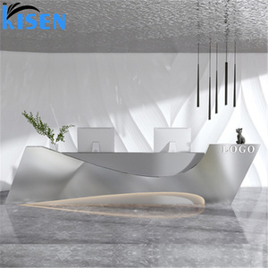 Mostrador de Recepción de Gran Tamaño de Alta Calidad Kisen para Oficina, Hospital, Bar, Hotel, Sala de Estar, Taller, Salón, Caja Registradora - Product Image 4