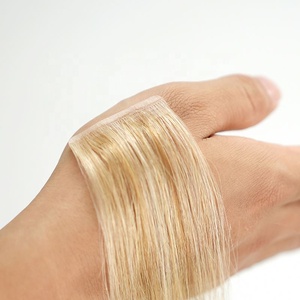 Extensiones de Cabello Humano Ruso 100% Virgen de Alta Calidad, Invisibles, con Adhesivo de Cinta PU Inyectada, Onduladas, Teñidas a Máquina - Product Image 4