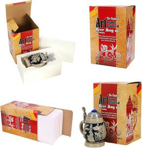 Stein de cerveza Oktoberfest de 0.6L para <span class=keywords><strong>Stanley</strong></span> Steel Alemania Bierkrug <span class=keywords><strong>vaso</strong></span> para beber <span class=keywords><strong>tapa</strong></span> de peltre caballo Portawrap <span class=keywords><strong>termo</strong></span> porcelana para - Product Image 3