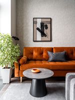 Conception d'intérieur de chambre d'hôtel minimaliste, plan d'étage 2D, dessin CAO, service de visualisation en 3D