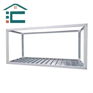 Faible coût installation rapide facile à installer entrepôt bureau conteneur détachable cadre de maison