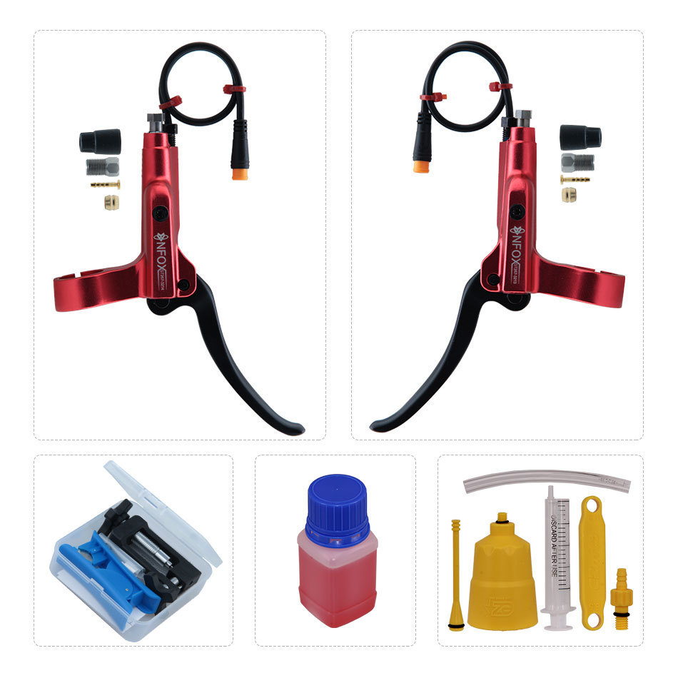 FewNvWa Ensemble de 2 Leviers de Frein pour Vélo Enfant, Poignée de Frein à Main, Pièces de Vélo en Aluminium, Pièces de Rechange pour Réparations et FewNvWa Ensemble de 2 Leviers de Frein pour Vélo Enfant, Poignée de Frein à Main, Pièces de Vélo en Aluminium, Pièces de Rechange pour Réparations et