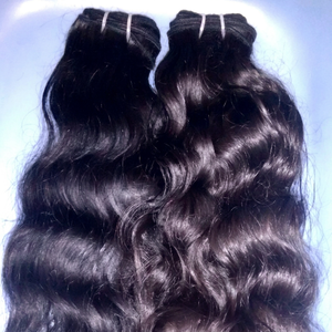 Factory Direct <b>Cheap</b> Price Top Grade Indian Remy Human Hair 100% Natural Best Deep Wave Machine Double Weft Perm Hair <b>Extensions</b> - Product Image 1