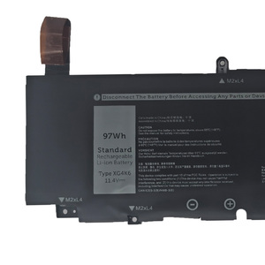 Batería Recargable de Iones de Litio XG4K6 97Wh 8071mAh, Repuesto para XPS 17 9700 9710 9720 9730 Precision Stock - Product Image 4