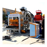Machine de fabrication de briques creuses en ciment entièrement automatique QT6-15, machine à pavés, équipement de production de blocs de béton solides, ligne de production