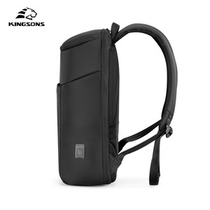 Kingsons Men's Business <b>Backpack</b> 15.6 Inch Laptop <b>Compartment</b> Large Capacity Travel Bag For Office And Travel - Product Image 3