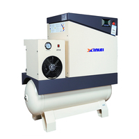 Compresor de Aire de Tornillo Industrial XINLEI XLAMTD20A-A6 de 15KW con Certificación CE, Trifásico, 8 bar, Tanque de 500L, -5 a +45, 632 DB