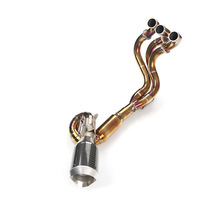 Untuk Yamaha MT-09 2014-2020 Sistem Knalpot Motor Bahan Stainless Steel 304 Pipa Knalpot