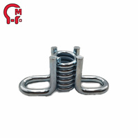Inserts de raccordement HLM pour matériaux de construction, de qualité construction, pour plaques minces évasées, type écrou à oreilles, durables et anticorrosion