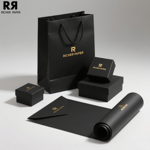 Thiết Kế Tùy Chỉnh Giấy Bao Bì In Mua Sắm Đồ Trang Sức Quần Áo Gói Túi Hộp Bộ Gifting Boxs Cho Doanh Nghiệp Nhỏ - Product Image 2