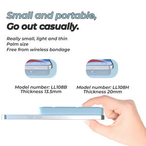 Usine <span class=keywords><strong>personnalisable</strong></span> 5000mAh <span class=keywords><strong>10000mAh</strong></span> <span class=keywords><strong>batterie</strong></span> <span class=keywords><strong>externe</strong></span> magnétique support de téléphone pliant mince léger charge rapide <span class=keywords><strong>batterie</strong></span> <span class=keywords><strong>externe</strong></span> - Product Image 3