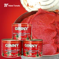 Easy Open Tomato Paste with Customized Private Brand