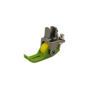 Upgraded Wide <b>Gap</b> Flatbed Presser Foot With Plastic Rollers For Sewing Machine Garment Use - Product Image 2