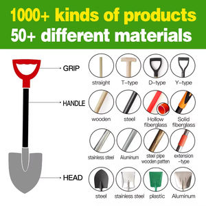 หัวพลั่วเหล็กปลายมนสำหรับงาน<span class=keywords><strong>เกษตร</strong></span>กรรม งานสวน และงานก่อสร้าง จากโรงงานโดยตรง - Product Image 5