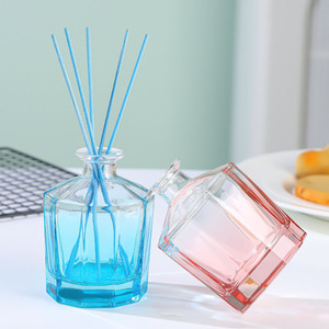 Chất lượng cao Gradient màu hồng trống phòng khuếch tán chai với hộp sang trọng sậy khuếch tán chai - Product Image 6