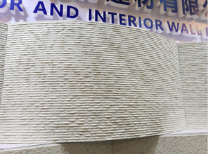 Stein furnier feuerfest neues Material leichte Wand Keramik weiche Steinwand verkleidung flexible Quarz platte Fliesen Außen fliesen - Product Image 2