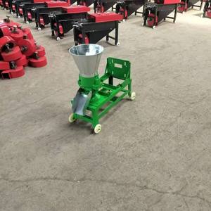 Nouvelle machine à granulés d'aliments pour animaux JPD en aluminium de haute qualité, entraînée par courroie, avec réducteur de vitesse, sans huile de transmission, 2 roues de pressage en option - Product Image 5