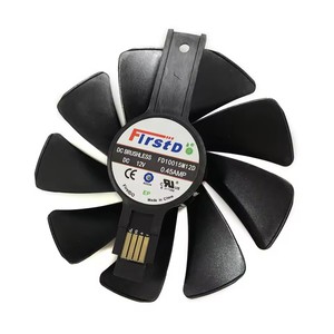 FD10015M12D,CF1015H12D,พัดลมระบายความร้อน GPU สำหรับแซฟไฟร์ RX580 RX480 RX470 RX570 <span class=keywords><strong>RX</strong></span> 580 480 470 <span class=keywords><strong>570</strong></span> NITRO,การ์ดวิดีโอระบายความร้อน - Product Image 6