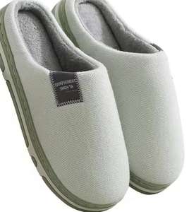 Pantuflas de Invierno con Diseño de Pata de Gato para Mujer, Cálidas, de Felpa, Lindas, para Interiores, Dormitorio, con Plantilla de PVC, Punta Cerrada, Antideslizantes - Product Image 1