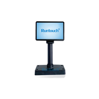 Monitor LCD TFT RunTouch de 10.1 Pulgadas, Pantalla Plana con Retroiluminación LED IPS, Pantalla para Clientes con USB HD MI VGA