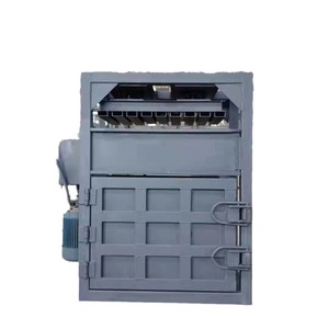 Vertical Small Scale Waste Paper Hydraulic <b>Baler</b> 50kg Semi Automatic For Plastic Cardboard Compression Baling Machine - Product Image 5