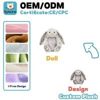 Produsen Boneka Kelinci Super Lembut untuk Paskah, Boneka Kelinci Lucu dan Menggemaskan untuk Hadiah, CPC CE OEM