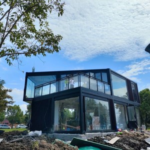 Casa Contenedor Rectangular de Diseño Industrial para Tienda, Solución de Construcción Modular Móvil - Product Image 2