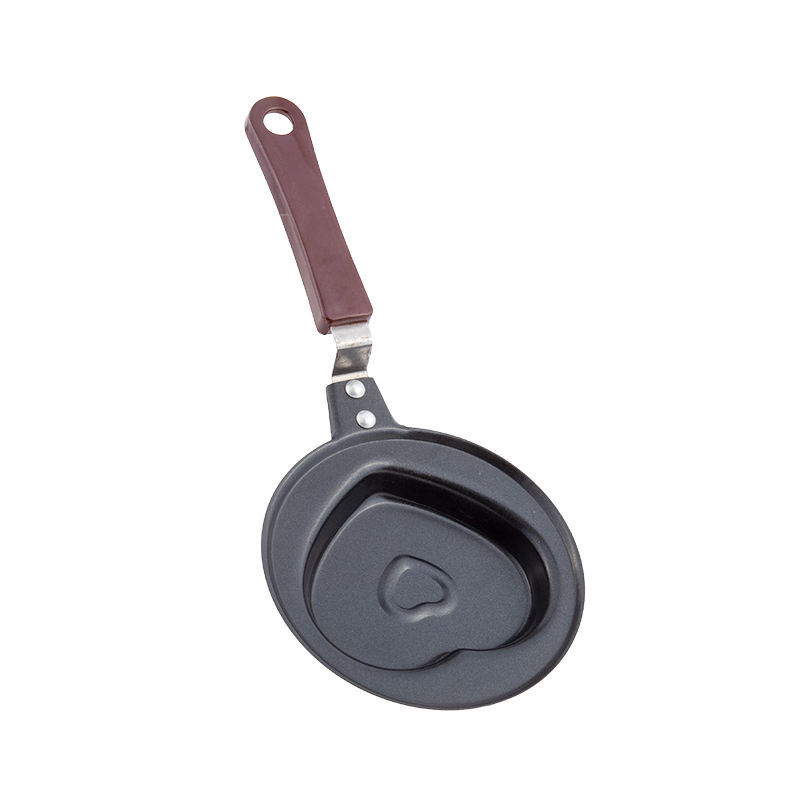 Xinze Custom Kitchen Diy Breakfast Cartoon Pattern Small Frying Pan Non-Stick Material Carbon Steel Fry Pan · image 4
