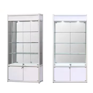 HiKUYA Factory Wholesale Smoke Shop Showcase <b>Wall</b> Glass <b>Display</b> Cabinet Showcase <b>Cases</b> Jewelry Store Cabinets Smoke Shop <b>Display</b> - Product Image 5