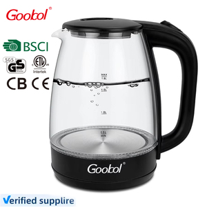Bouilloire à Thé - Design Rouge A - 2,5 L - Émail - Facile à Nettoyer