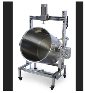 Machine à chaleur pour sauce chili Bouilloire industrielle à double paroi Marmite à vapeur Confiture - Product Image 2