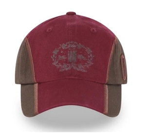 2025 phong cách mới màu đỏ tía-Khối Mũ bóng chày, cổ điển, giản dị unisex cho đi chơi hàng ngày, thích hợp cho phong cách đường phố - Product Image 2