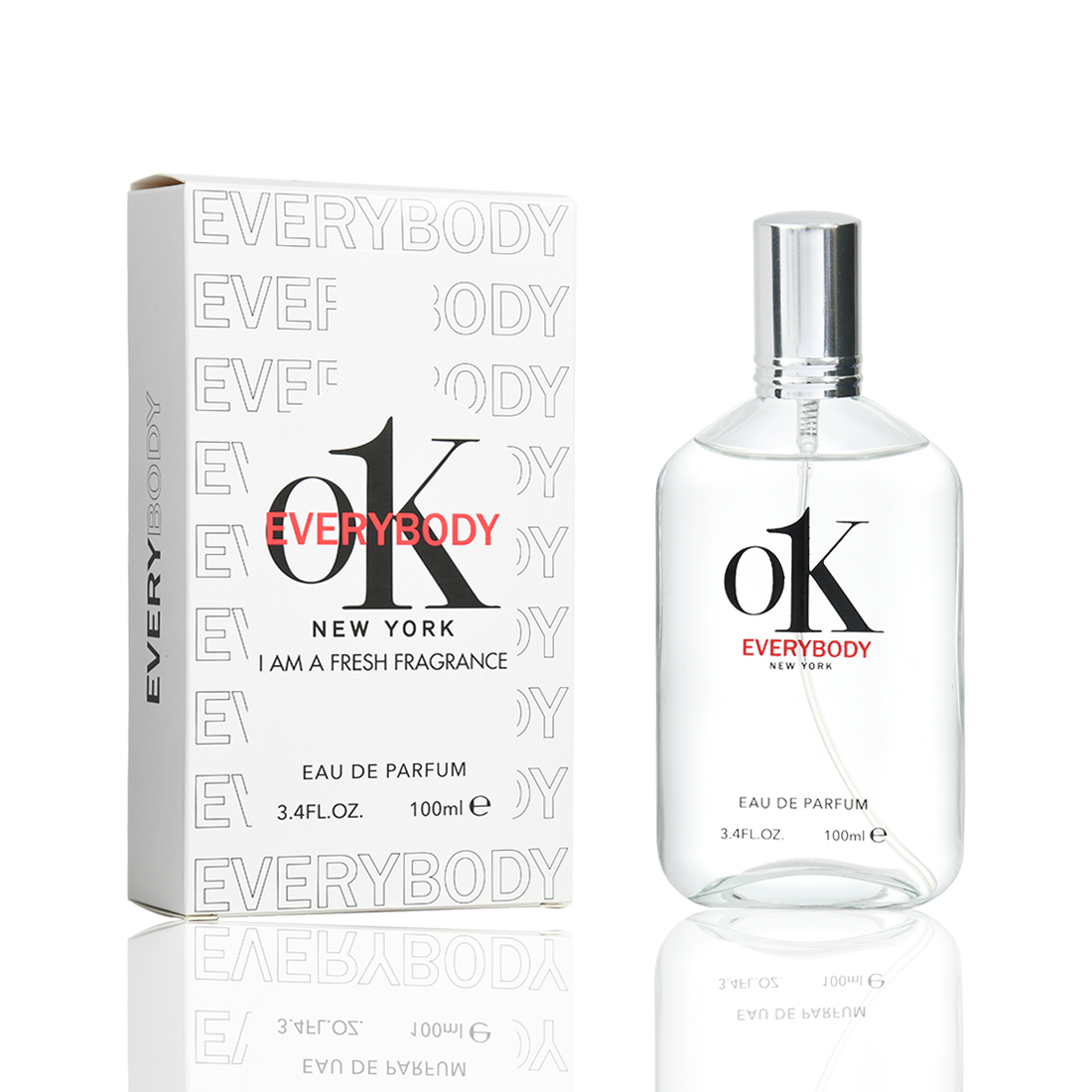OK Everybody 100ml Long Lasting Aromatic Citrus Fragrance for Men