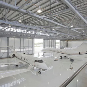 Terminal d'aéroport préfabriqué en structure légère d'acier, installation rapide et fiable, pour hangar de maintenance d'avions commerciaux - Product Image 5