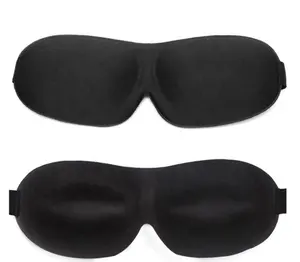 Aktualisierte 3D-konturierte Schlaf maske Blackout Eye Cover Komfortable Soft Blind fold Blinder Eye shade für Frauen Männer Schlafen