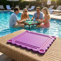 Table et tapis de mahjong américain flottants imprimés en EVA, best-sellers transfrontaliers