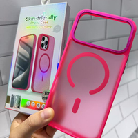 Prix d'usine pour l'étui de téléphone iPhone 18 Pro Max, coque magnétique antichoc mate, accessoires de téléphone tendance