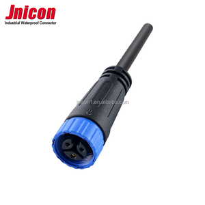 Jnicon M15 2 ядра нейлоновый мужской женский провод водонепроницаемый разъем выключателя питания IP68 наружное светодиодное освещение - Product Image 2